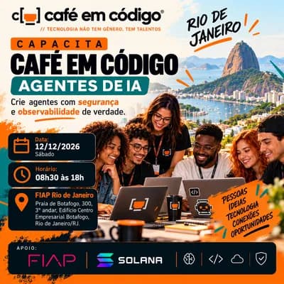 Capa do evento Capacita Café em Código Rio de Janeiro