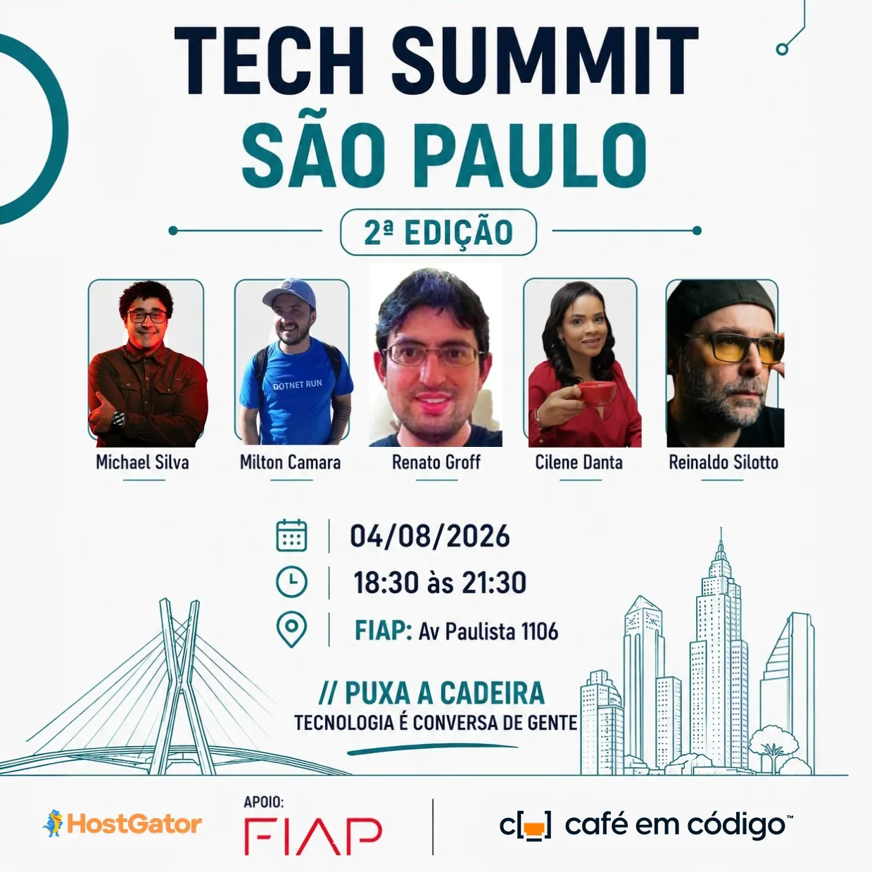 Capa do evento Tech Summit São Paulo 2ª Edição
